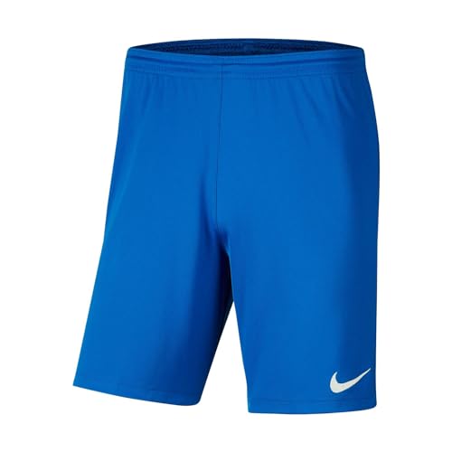 Nike Unisex Kinder Park Iii Nb Shorts, Royal Blue/White, 7 Jahre EU von Nike