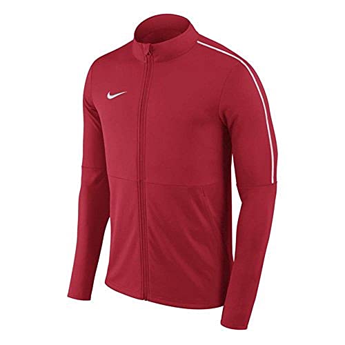 Nike Kinder Dry Park 18 Trainingsjacke, rot/Weiß, S-128-137 cm von Nike