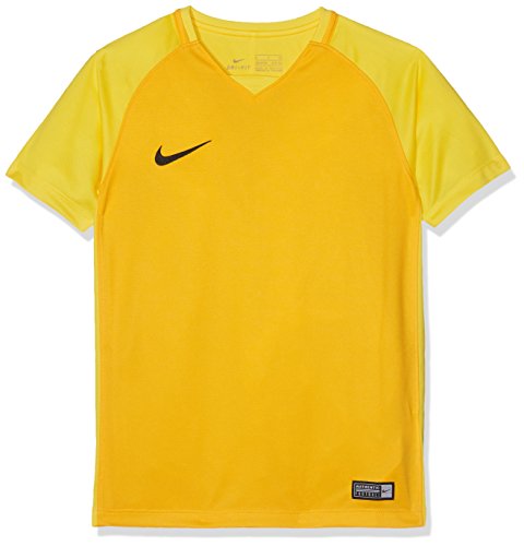 Nike Kinder Trophy Iii Jersey Youth Shortsleeve Trikot , Gelb (University Gold/Tour Yellow/Black) , S von Nike