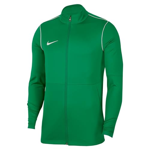 Nike Kinder Sport Jacket Y NK DRY PARK20 TRK JKT K, pine green/white/white, M, BV6906, 10-12 jahre von Nike