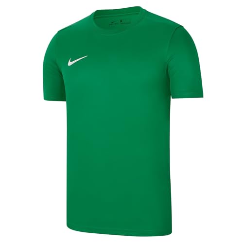 Nike Unisex Kinder Dri-fit Park 7 T-Shirt, Pine Green/White, XS von Nike