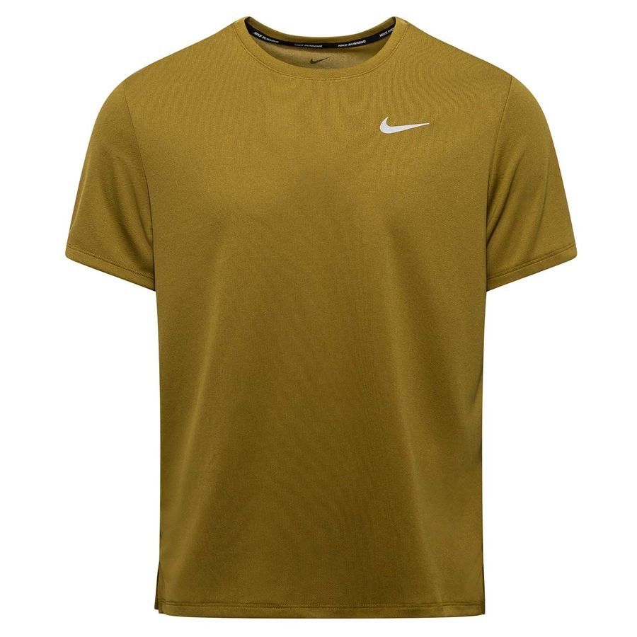 Nike Lauf T-Shirt Dri-FIT UV Miller - Grün/Silber von Nike