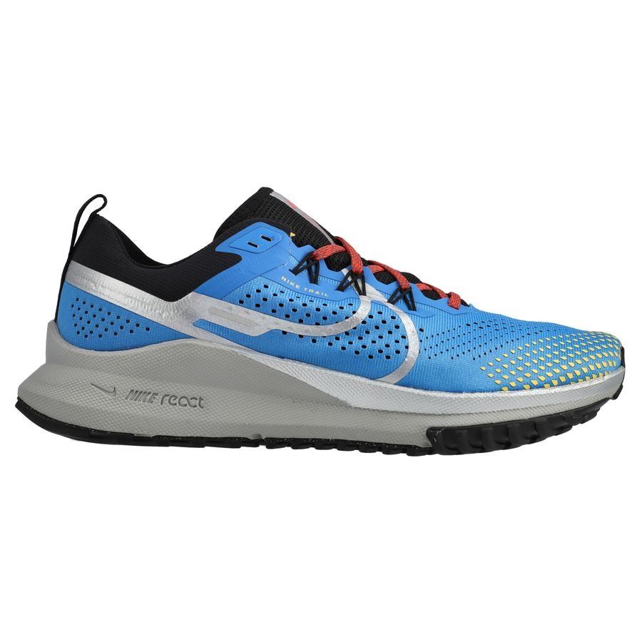 Nike Laufschuhe React Pegasus Trail 4 - Blau/Silber/Rot von Nike