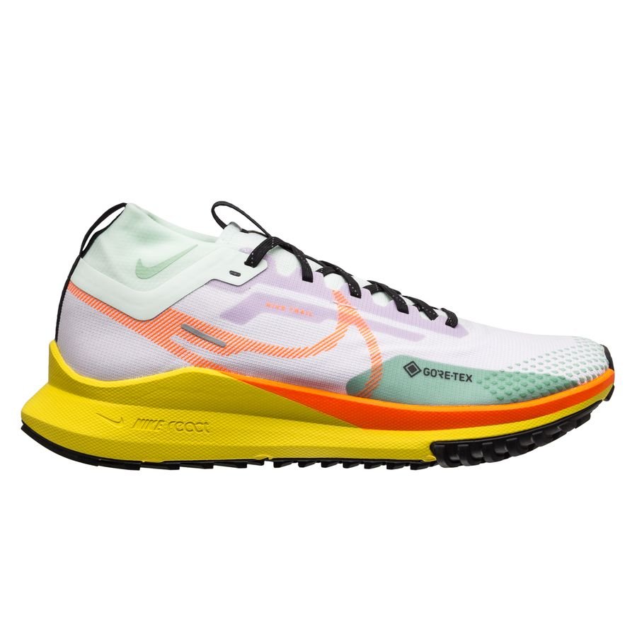 Nike Laufschuhe React Pegasus Trail 4 Gore-Tex - Violett/Orange/Grün von Nike