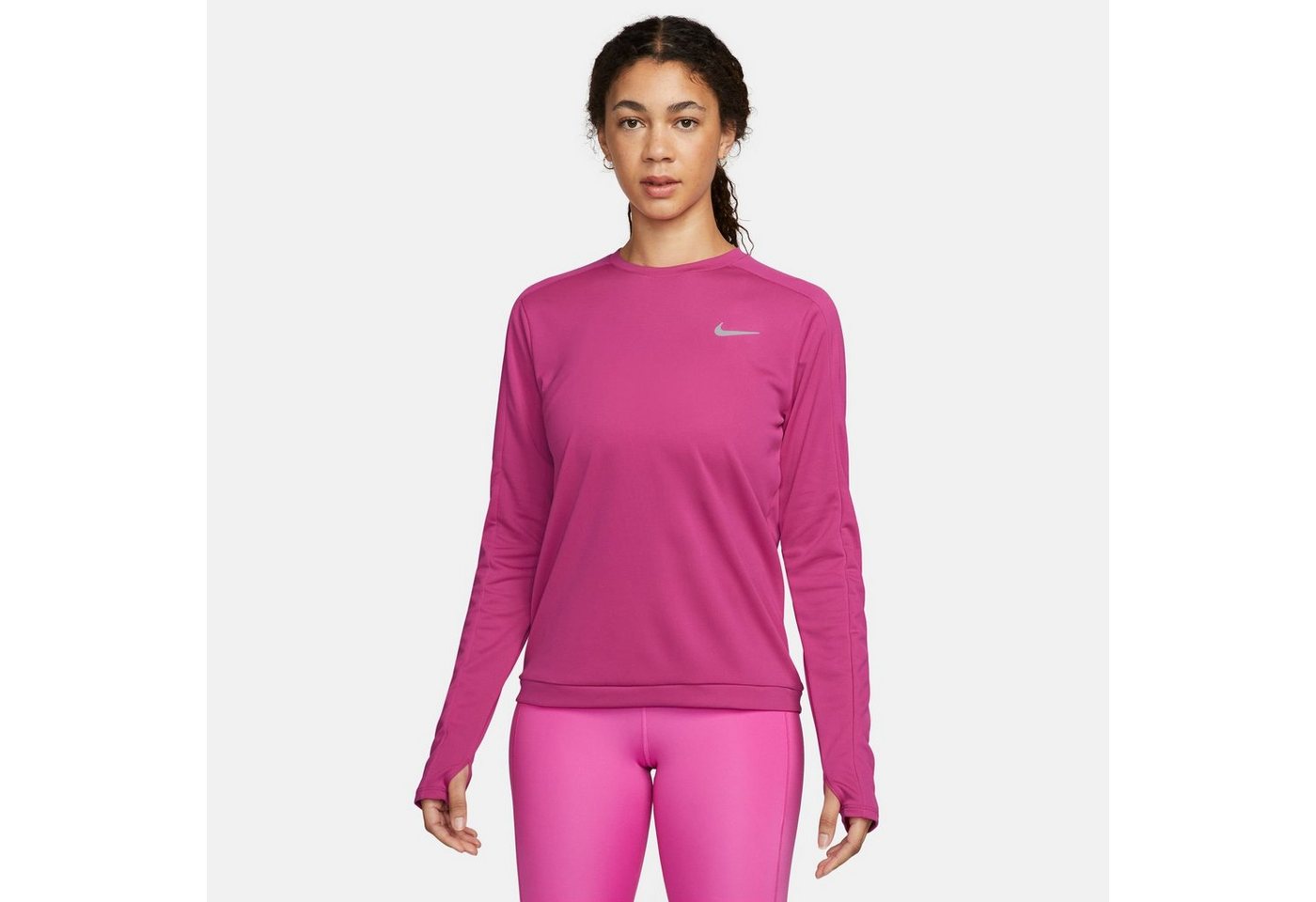 Nike Laufshirt DRI-FIT WOMEN'S CREW-NECK RUNNING TOP von Nike