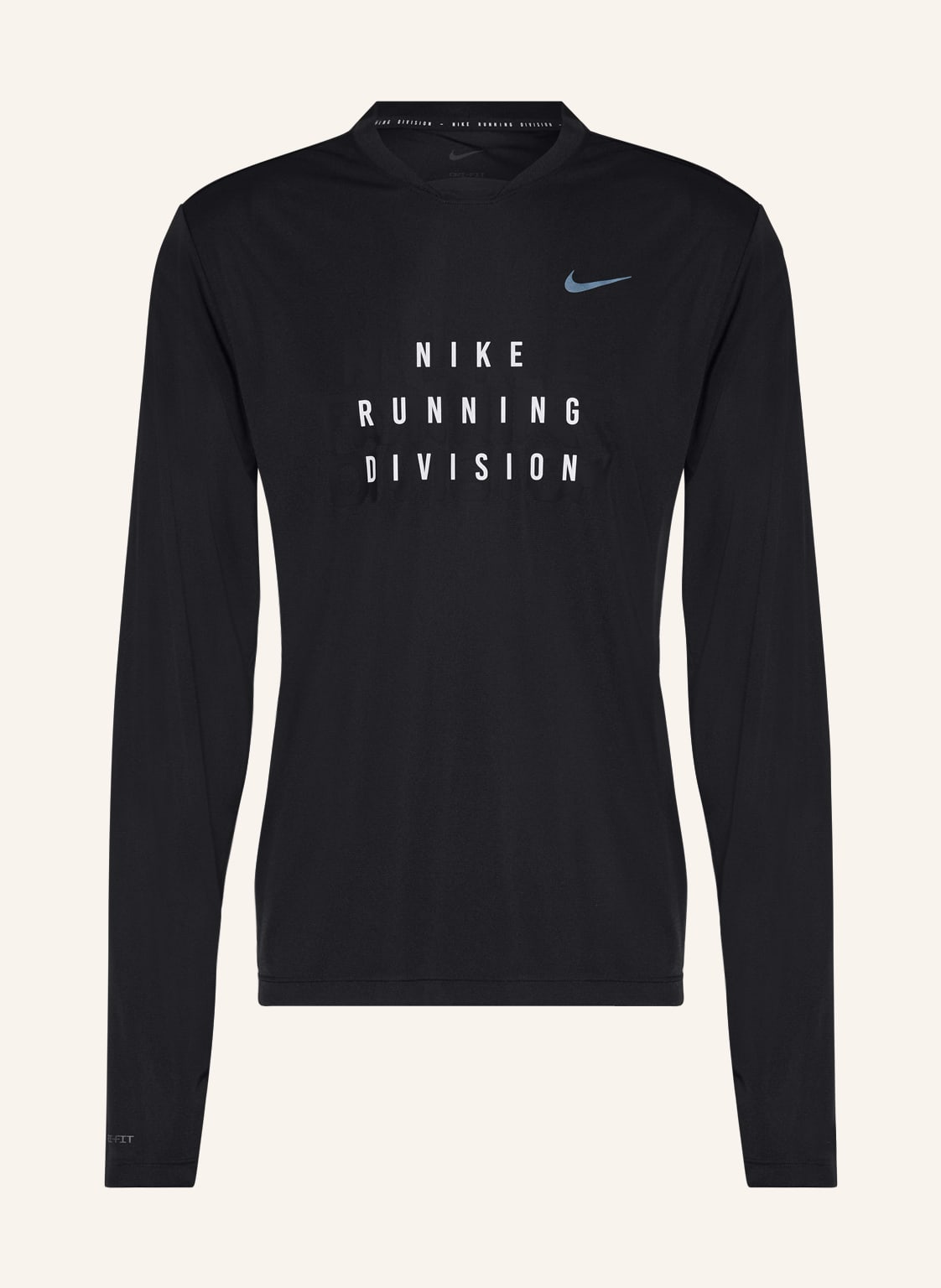 Nike Laufshirt Dri-Fit Run Division schwarz von Nike