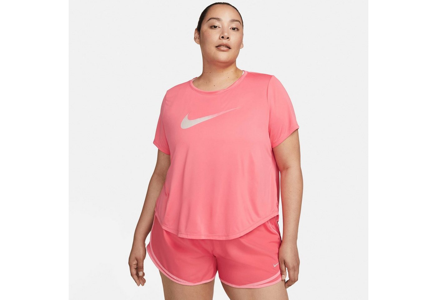 Nike Laufshirt One Dri-FIT Swoosh Women's Short-Sleeved Top (Plus) von Nike