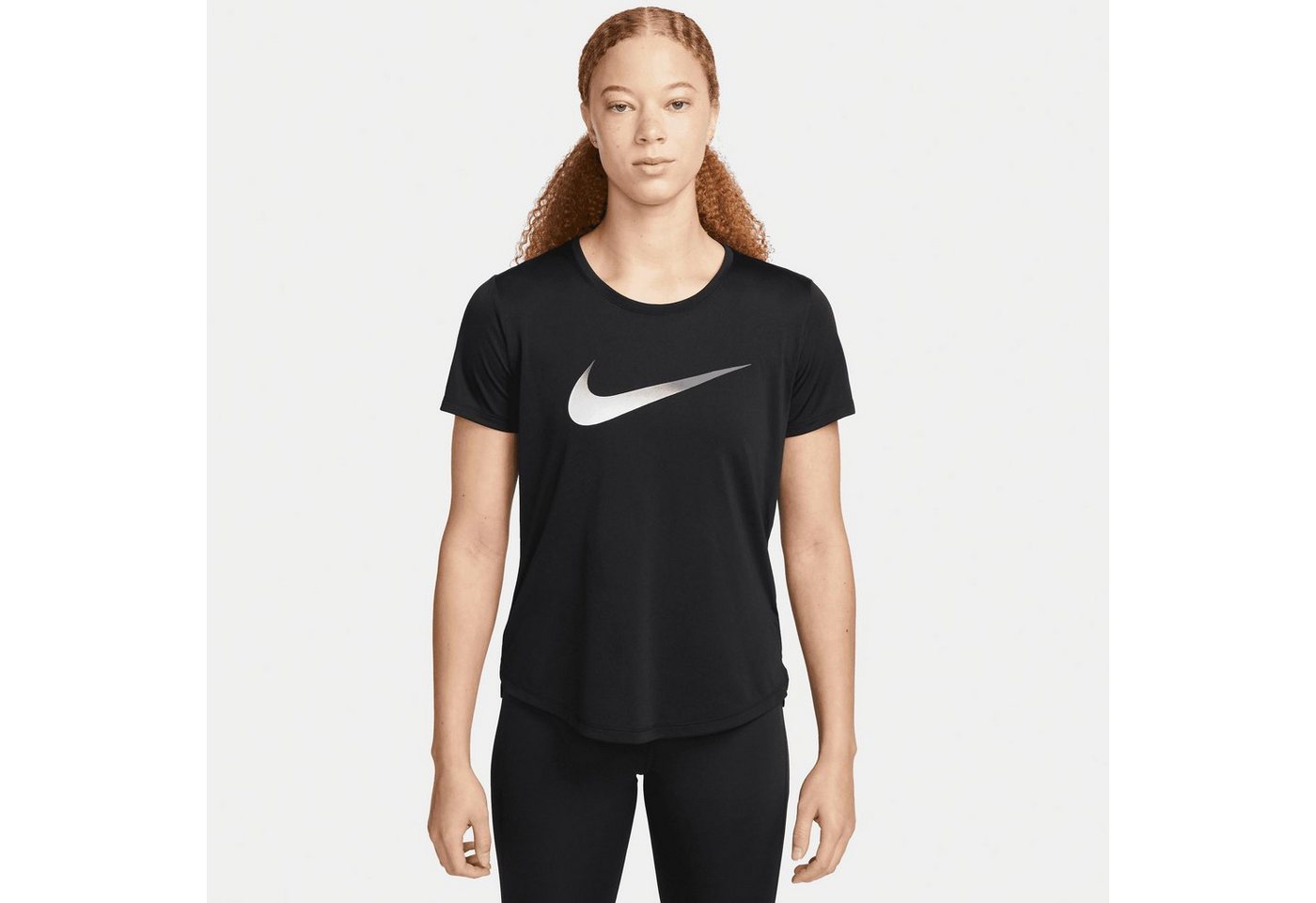 Nike Laufshirt One Dri-FIT Swoosh Women's Short-Sleeved Top von Nike