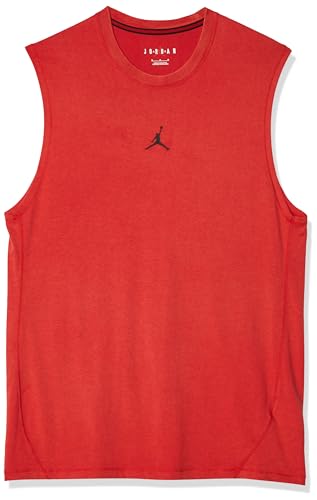 Nike M J DF SPRT Slvls TOP Gym RED/Black - L von Jordan