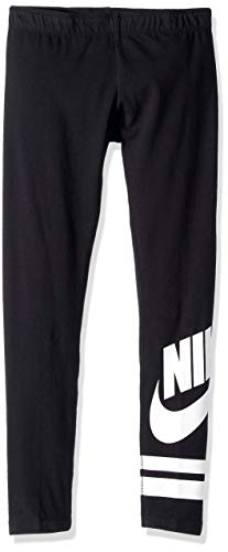 Nike Mädchen Favorite GX3 Tights, Schwarz (black/White), S von Nike