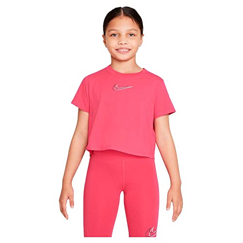 Nike Mädchen Nsw Dance T Shirt, Rush Pink, 152 EU von Nike