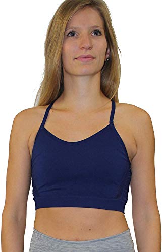Nike Mädchen Seamless Dry Achselshirt, Blau, XS von Nike