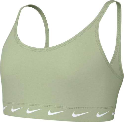 Nike Mädchen Sport-BH G Nk Df One Bra, Honeydew/White, FD2276-343, XS von Nike