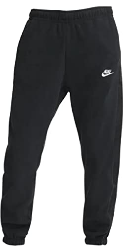 Nike Men Sport Essentials Fleece Pant, Black/White, DD4892-010, S von Nike