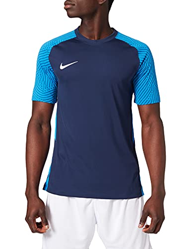 Nike Mens Dri-FIT Strike II Shirt, Midnight Navy/Photo Blue/White, M von Nike