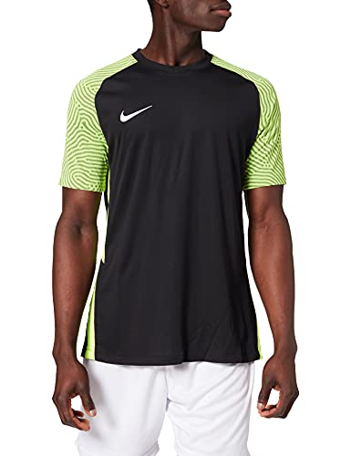Nike Mens Dri-FIT Strike II T-Shirt, Black/Volt/White, S von Nike