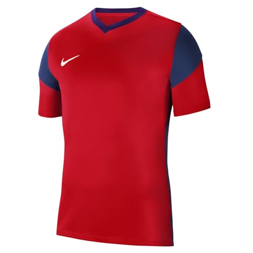 Nike Mens Park Derby III Shirt, University Red/Midnight Navy/White, M von Nike