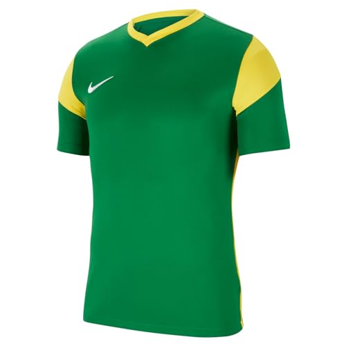 Nike Mens Park Derby III T-Shirt, Pine Green/Tour Yellow/Tour Yellow/White, L von Nike