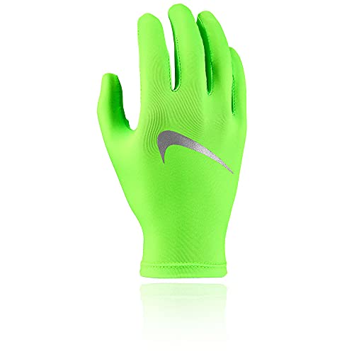 Nike Dri-FIT Miler Gloves N0003551-715, Unisex Gloves, Yellow, L/XL EU von Nike