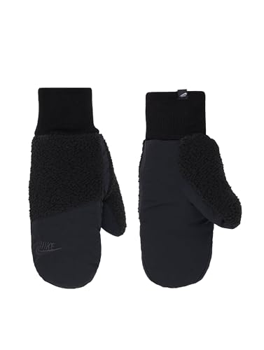 Nike Mitten Shepa Fäustlinge Gloves Handschuhe (Black/Smoke, M-L) von Nike