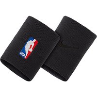 2er Pack NIKE Dri-FIT NBA Basketball Schweißband 001 black/black von Nike