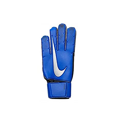 Nike Nk Gk Match-fa18 Handschuhe, Unisex für Erwachsene M Blau/Schwarz/Silber metallic (Racer Blue/Black/Metallic Silver) von Nike