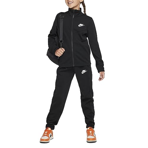 Nike Unisex Kinder Nsw Trainingsanzug, Black/Black/White, 122-128 EU von Nike