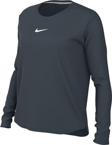 Nike One Df Std Sweatshirt Deep Jungle/White von Nike