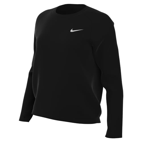 Nike Damen Pacer Sweatshirt, Black/Reflective Silv, S EU von Nike