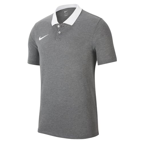 Nike Herren Park 20 Polo Shirt, Charcoal Heather/White/White, XXL EU von Nike