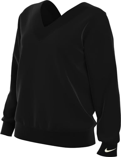 Nike Phoenix FLC Sweatshirt Black/Sail L von Nike