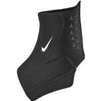 NIKE Pro Ankle Sleeve Knöchelbandage 010 black/white L von Nike