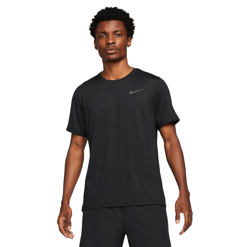 Nike Pro Dri Fit Hyper Dry Short Sleeve T-shirt Schwarz L / Regular Mann von Nike