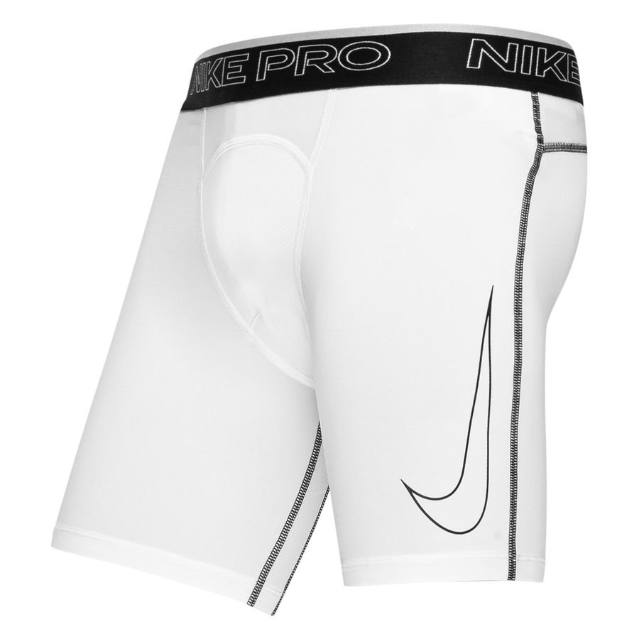 Nike Pro Compression Shorts Dri-FIT - Weiß/Schwarz von Nike