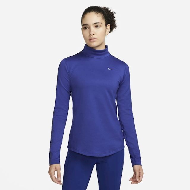 Nike Pro Trainingsshirt Therma-FIT - Navy/Grau Damen von Nike