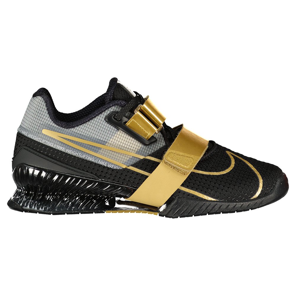 Nike Romaleos 4 Weightlifting Shoe Schwarz,Golden EU 35 1/2 Mann von Nike