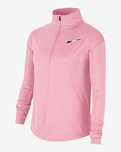 Nike Run HZ Top Sweatshirt Pink/Reflective Silv XS von Nike