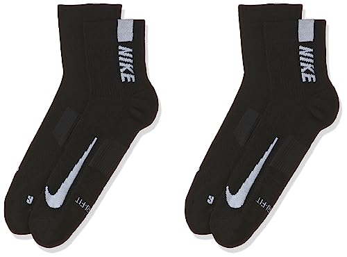 Nike Herren Mltplier Socken, Black/White, XL EU von Nike