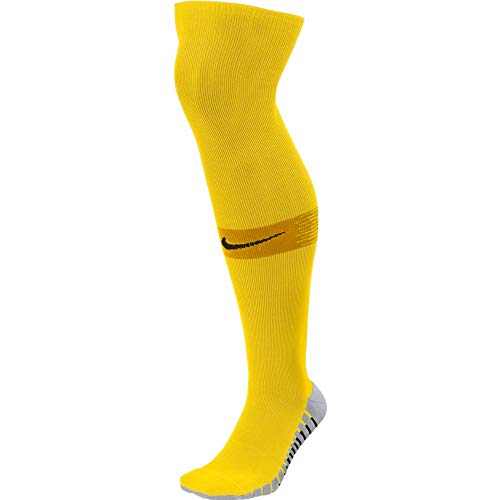 Nike Socks U NK MATCHFIT OTC - TEAM, tour yellow/university gold/bl, S, SX6836 von Nike