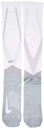 Nike Spark Compression Knee-High Running Socken, White/Wolf Grey, 38.5-40.5 EU von Nike