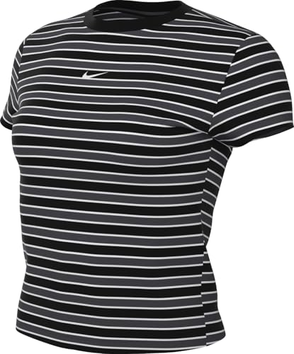 Nike Sportswear Chill Knit Damen-T-Shirt, Black, HF9524-010, XS von Nike