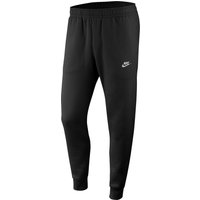 Nike Sportswear Club Fleece Trainingshose Herren - Schwarz, Weiß, Größe L von Nike