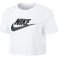 Nike Sportswear Essential Crop T-Shirt Damen in weiß, Größe: XL von Nike