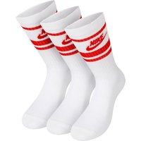 Nike Sportswear Everyday Essential Tennissocken 3er Pack Weiß - 42-46 von Nike