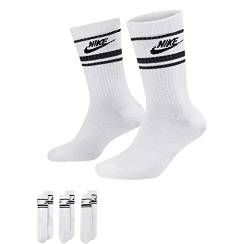 Nike Herren Dagelijks essential Socke, White/Black/Black, XL EU von Nike
