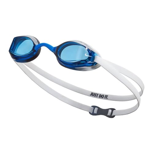Nike Swimming Glasses Legacy NESSD131-400 Schwimmbrille, Erwachsene, Unisex, mehrfarbig (mehrfarbig), Einheitsgröße von Nike
