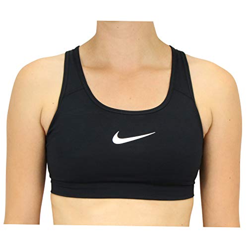 Nike NIKE SWOOSH BRA, kombi(blackwhite), Gr. M von Nike