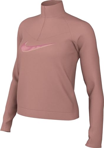 Nike Swoosh Sweatshirt Red Stardust/Fierce Pink M von Nike