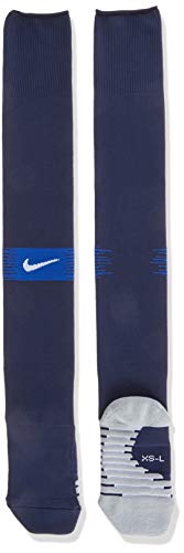Nike Team MatchFit Over-The-Calf Sockenstutzen, Dunkelblau/Blau, XS/30-34 von Nike