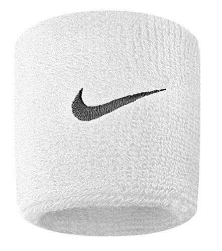 Nike Tennis Premier Wristbands (1 Pair, One Size Fits Most, White/Black) von Nike